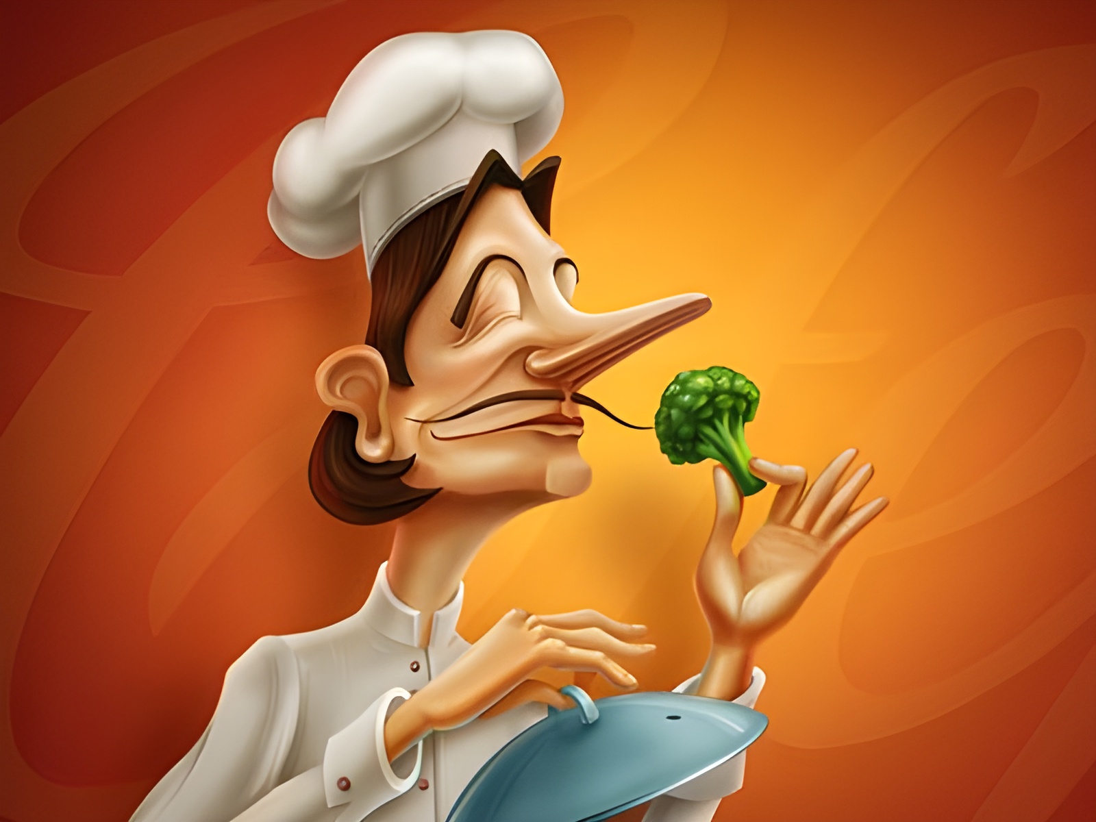 Illustration – french chef